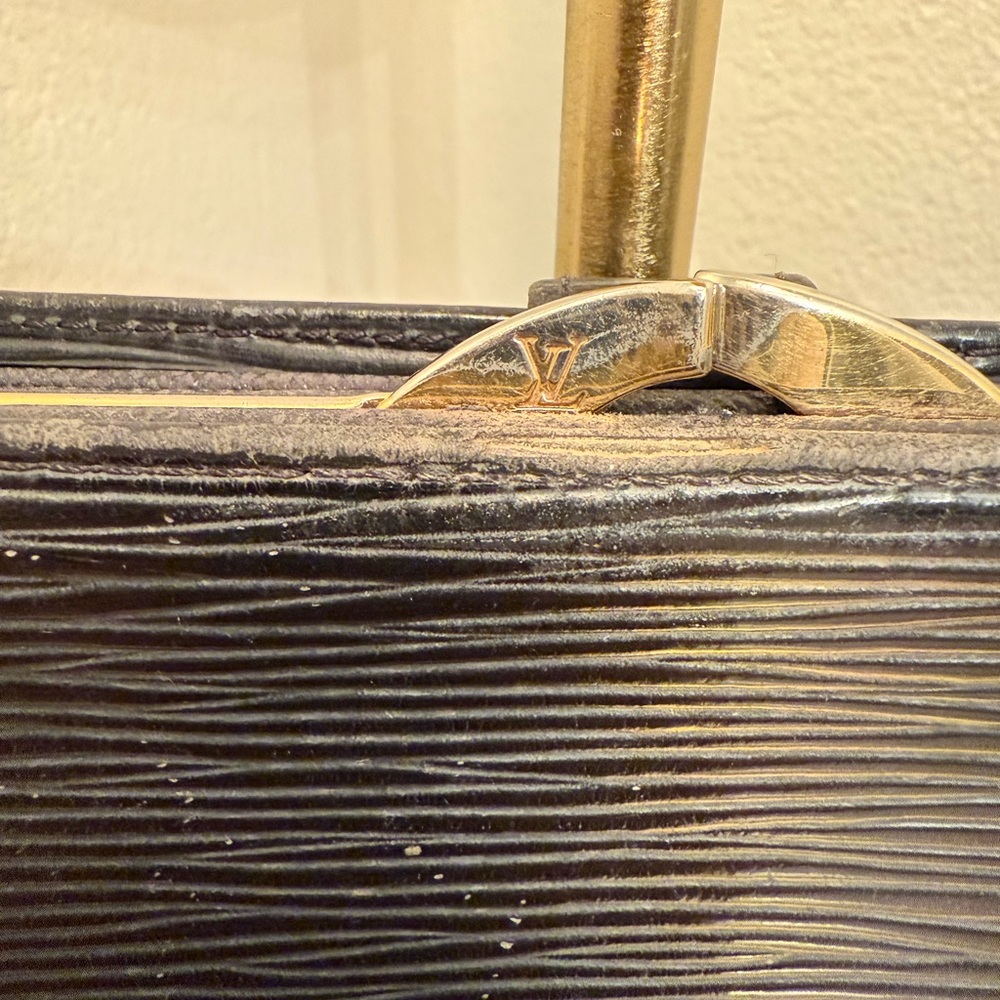 Authentic Louis Vuitton Continental Viennois Epi Long Wallet Black Purse - Picture 3 of 14